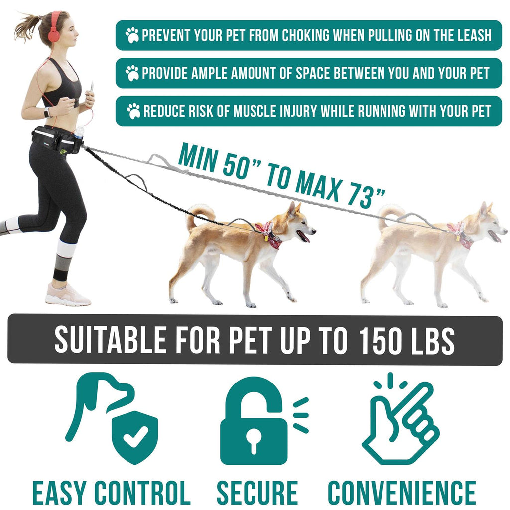 Hands Free Dog Leash Belt Bag Z31974