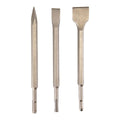 3 Piece SDS-Plus Masonry Flat Chisel Set F830
