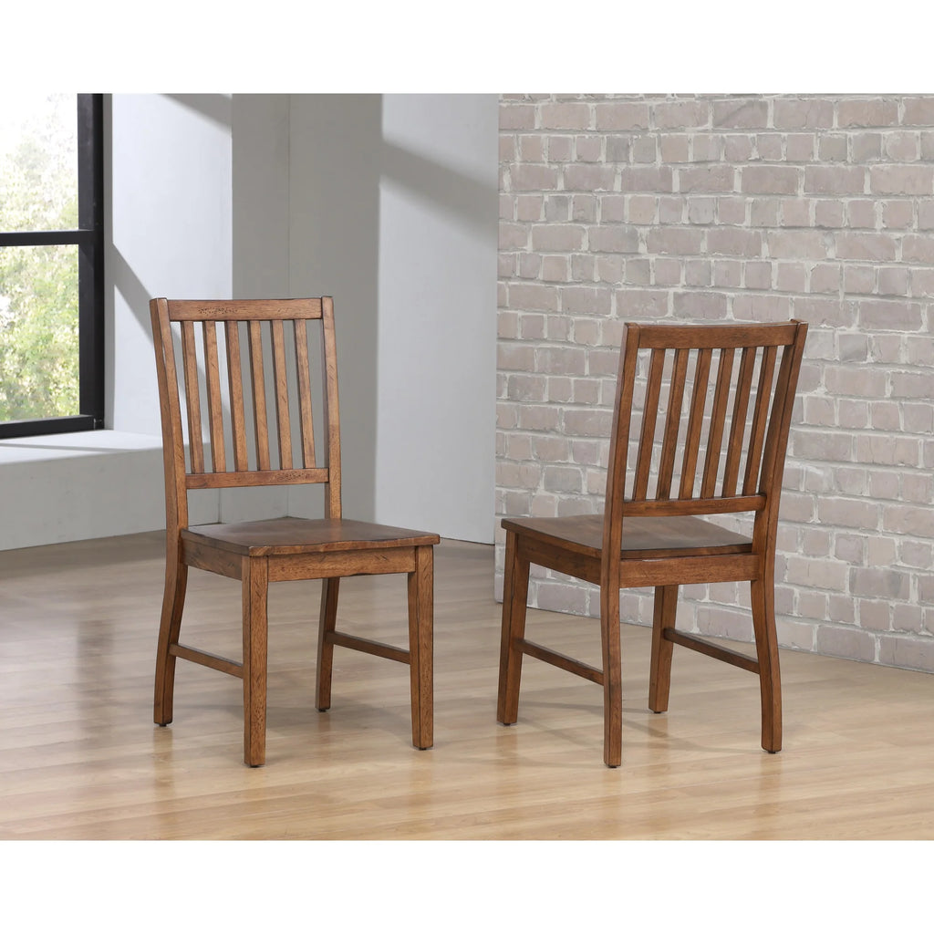 7-Piece Brown Wood Dining Set H6680