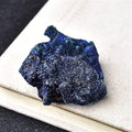 Natural Blue Chalkopyrite Stone Quartz Crystal Healing Mineral Rough Ore Rock B732018