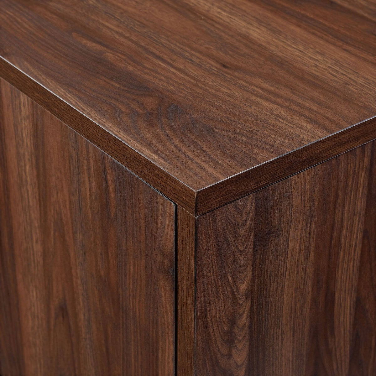 Mid-Century TV Console - Dark Walnut R6231