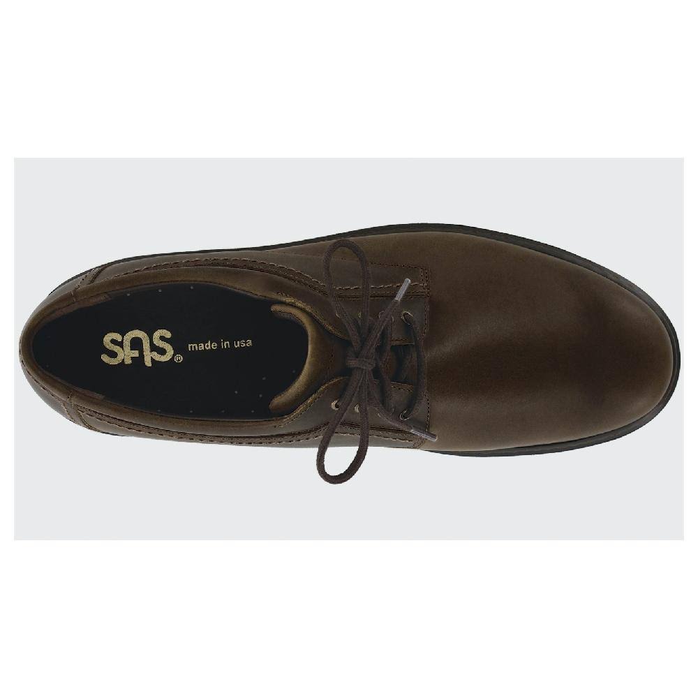 Aden Bronx Brown 9.5 Double Wide Shoes T6960