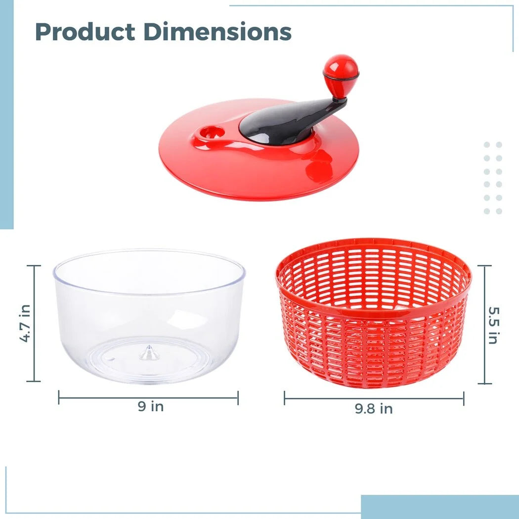 5L Vegetable Salad Spinner with Strainer D930056