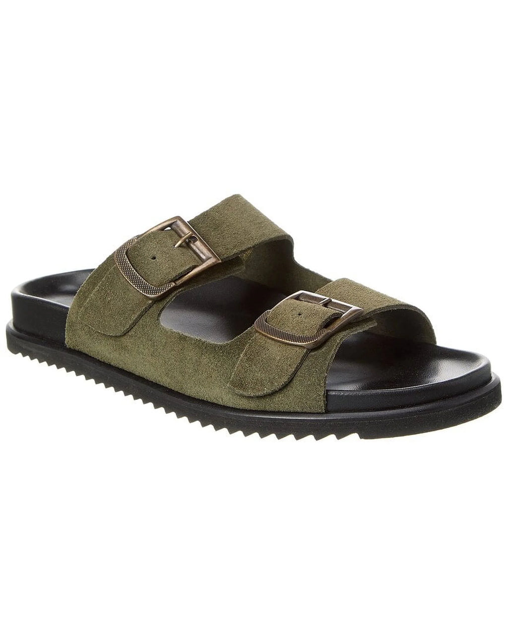 Green Suede Sandal G370