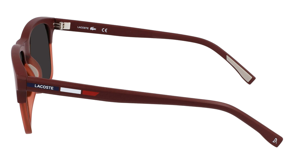 Matte Red Rectangle Sunglasses Q88068