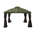 Camo Green Replacement Canopy Top Cover for 10x12 Gazebo X825
