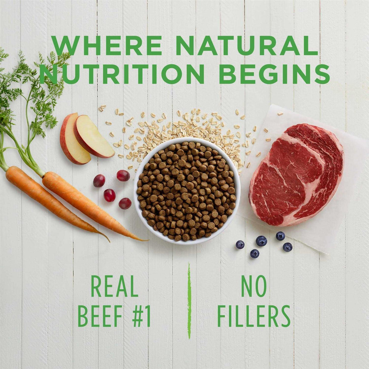 Beef & Barley Recipe Dry Dog Food Z121