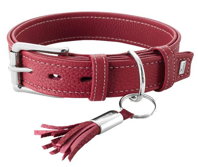 Orange Leather Collar, 60 cm Z444904
