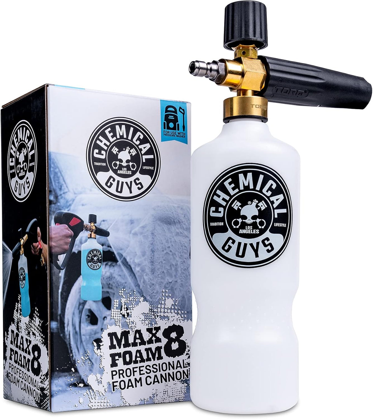 Foam Cannon and Hybrid V7 Auto Wash, 1 Gal A53808