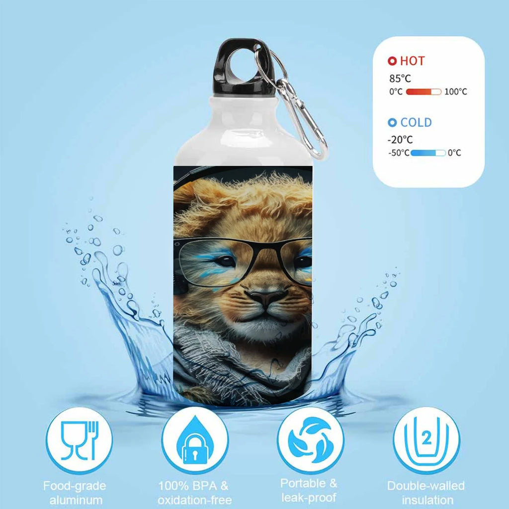 400ml Sport Aluminum Water Bottle with Twist Cap F204827