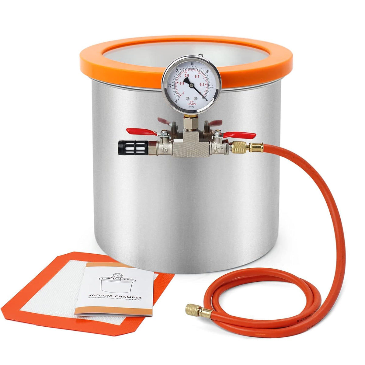 3 Gallon Stainless Steel Vacuum Chamber Kit T838943