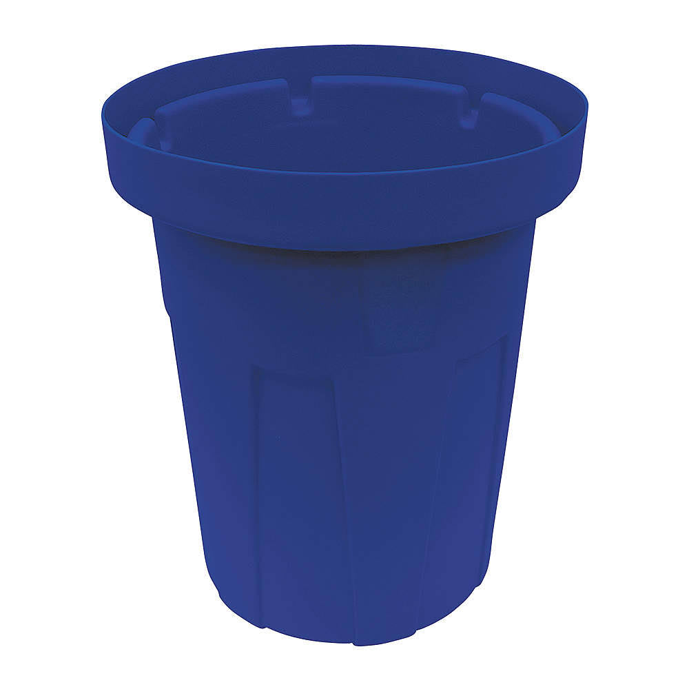 Blue Round Trash Can G6219