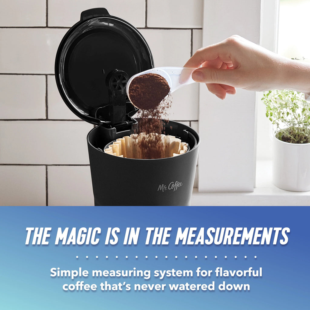 Iced Coffee Maker with Reusable Tumbler and Filter, Black C2947