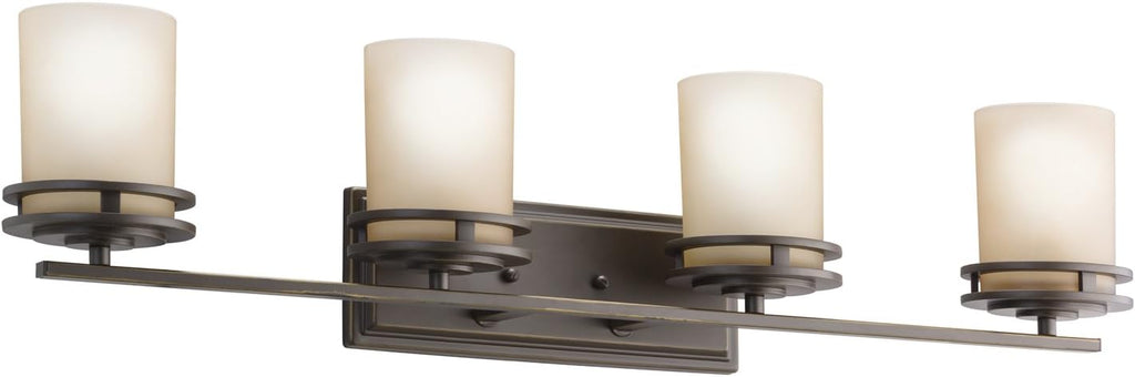 4 Light Brushed Nickel Vanity Light U694