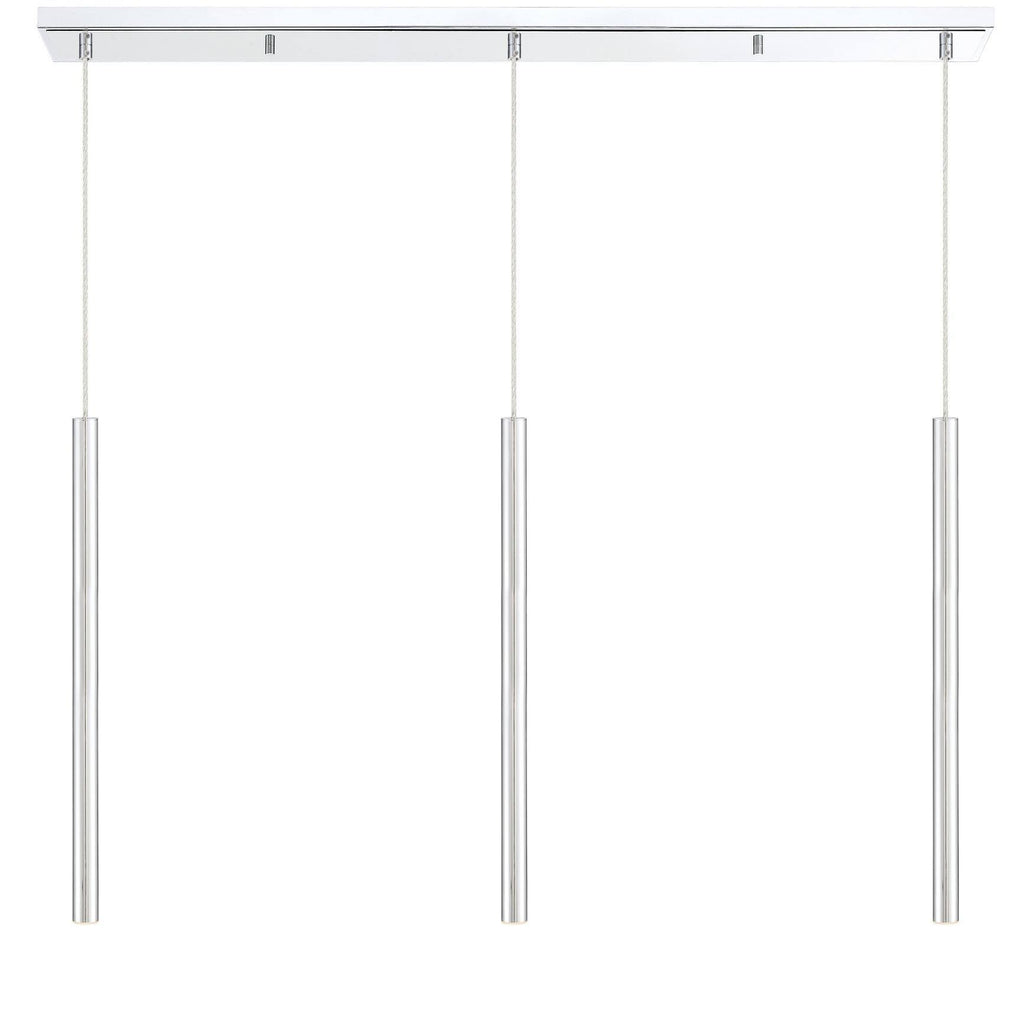 3 Light Island/Billiard LED Chrome F9396