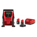 12-Volt Cordless Electric Inflator Kit with Battery Packs and Charger A44434