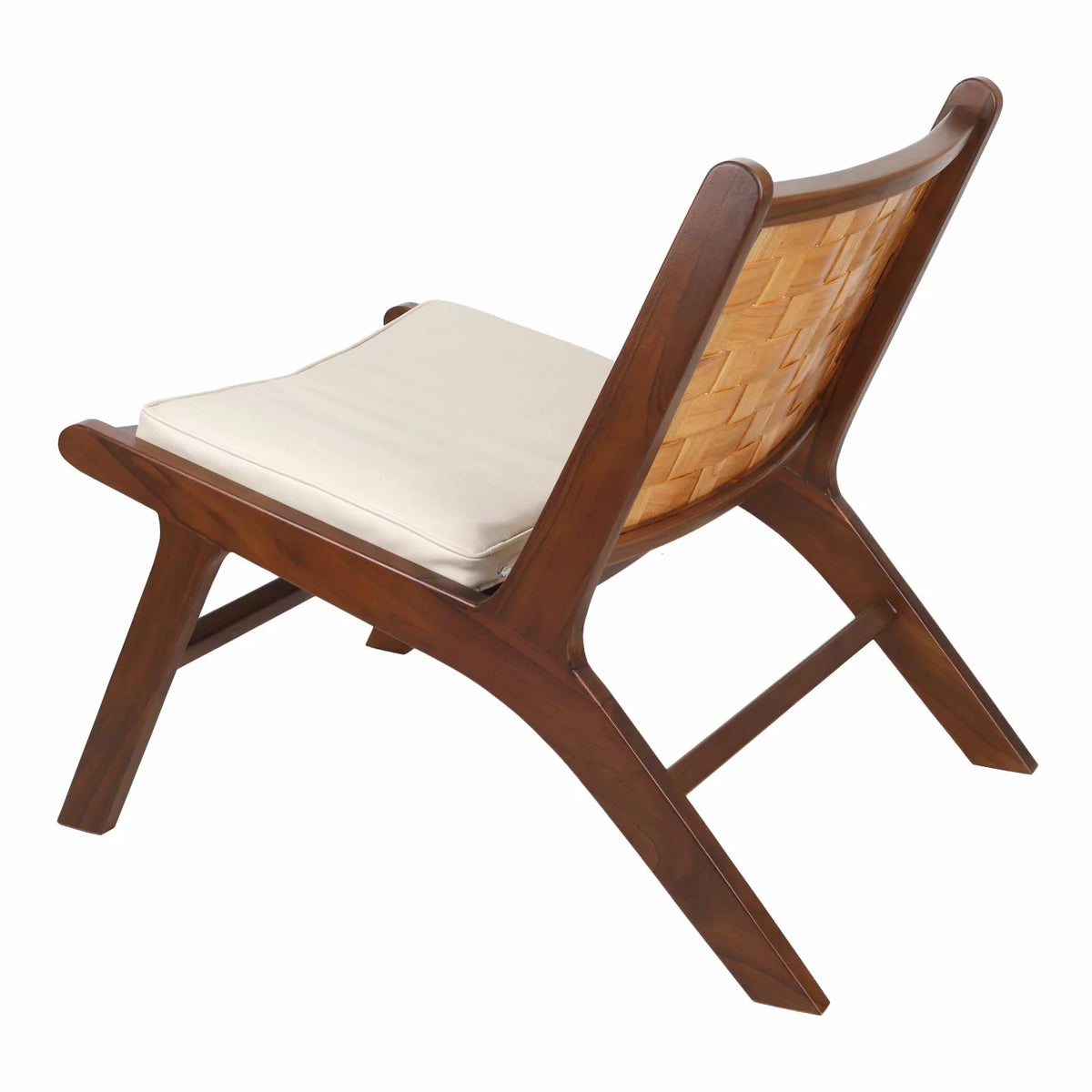 Cinnamon Brown Wood Accent Chair C72270
