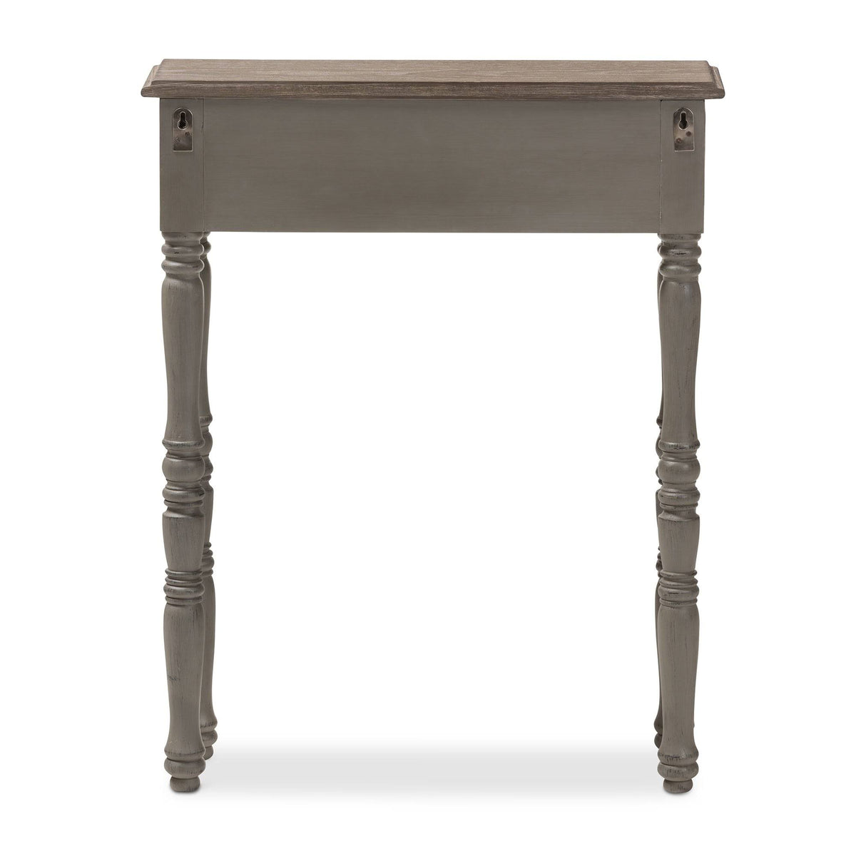 Brown Finished 1-Drawer Console Table V86763