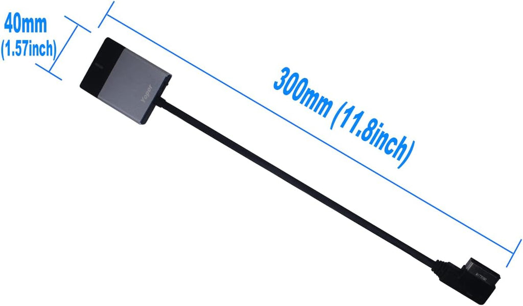 Bluetooth Car Kit Adapter Connector Cable Pack of 2 E2793
