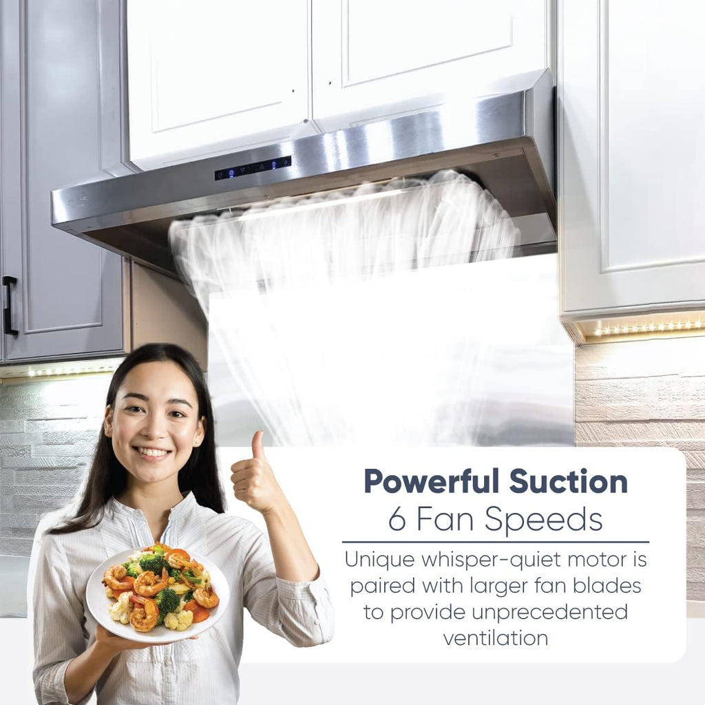 Under Cabinet Hood with SUS304 Deflector Board Z297213