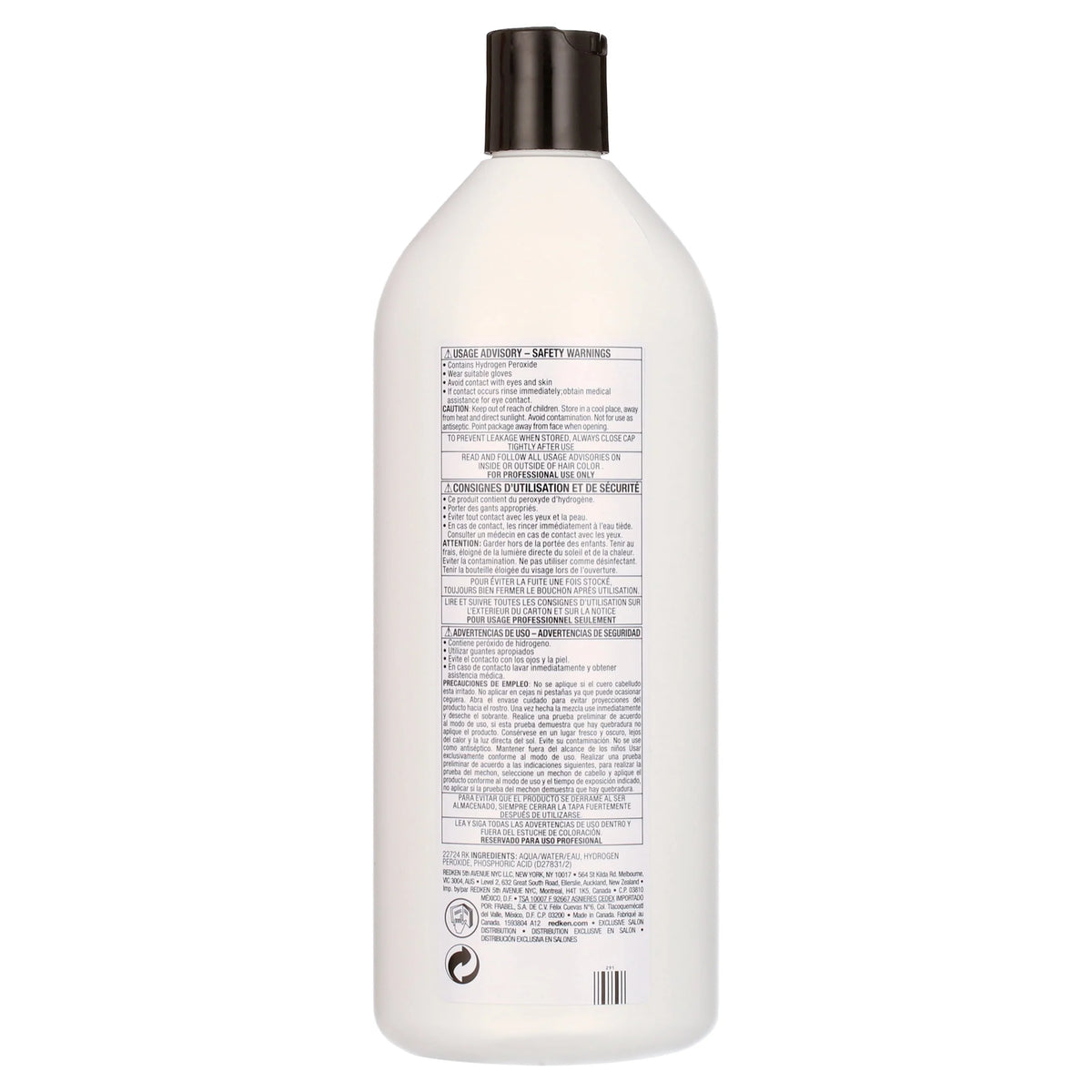 Hair Color Processing Solution 33.8 oz S893