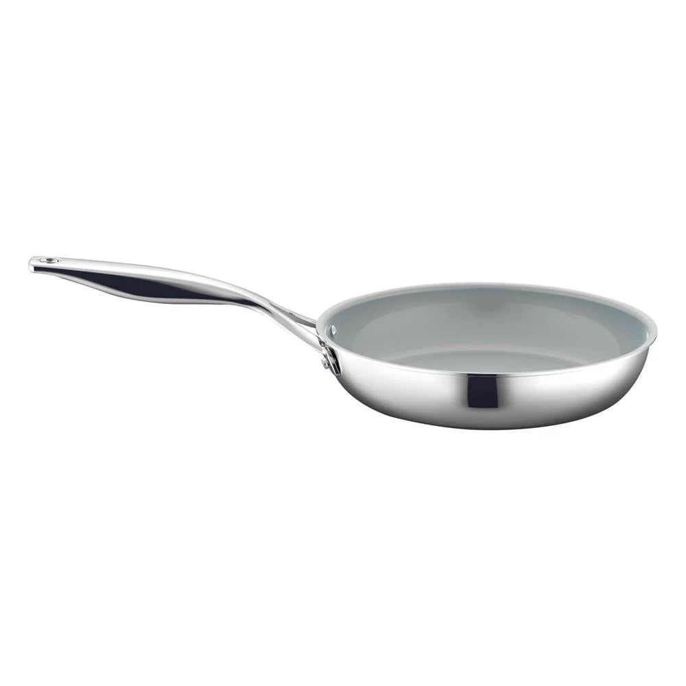 Cast Handles Frying Pan Ceramic Non-Stick Cookware L4912