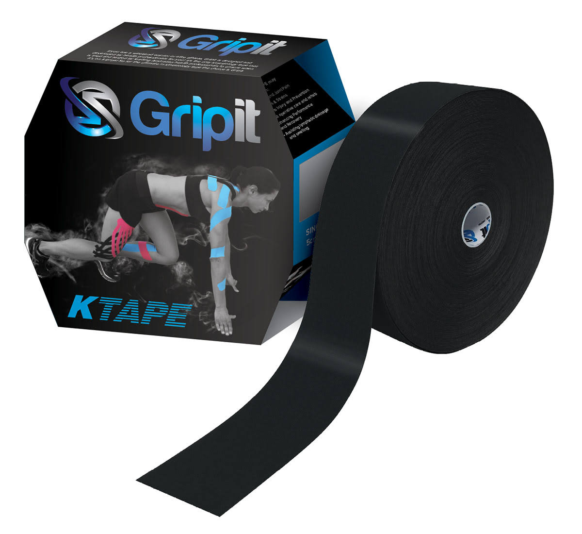 Black 2 inch x 34 yds Tape B28173