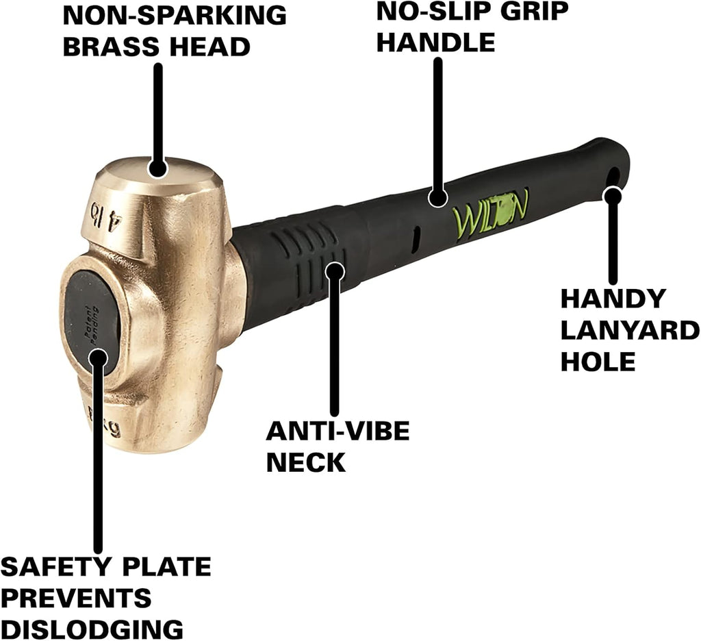 Brass Hammer, 4 Lb L701