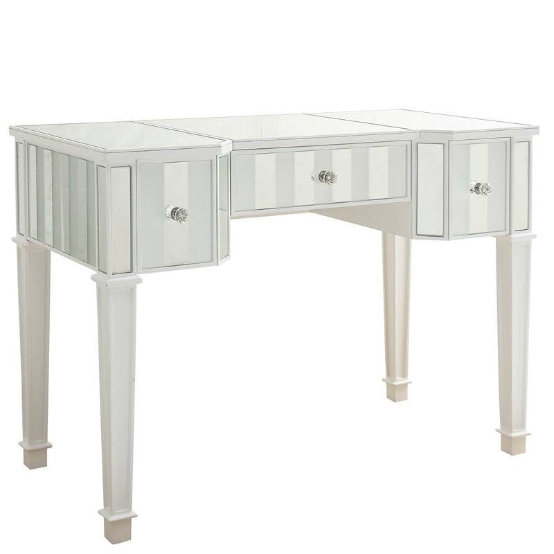 White Contemporary Vanity Set T3493