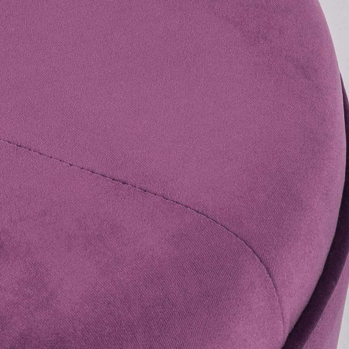 23 Inch Purple Tufted Footstool L15145