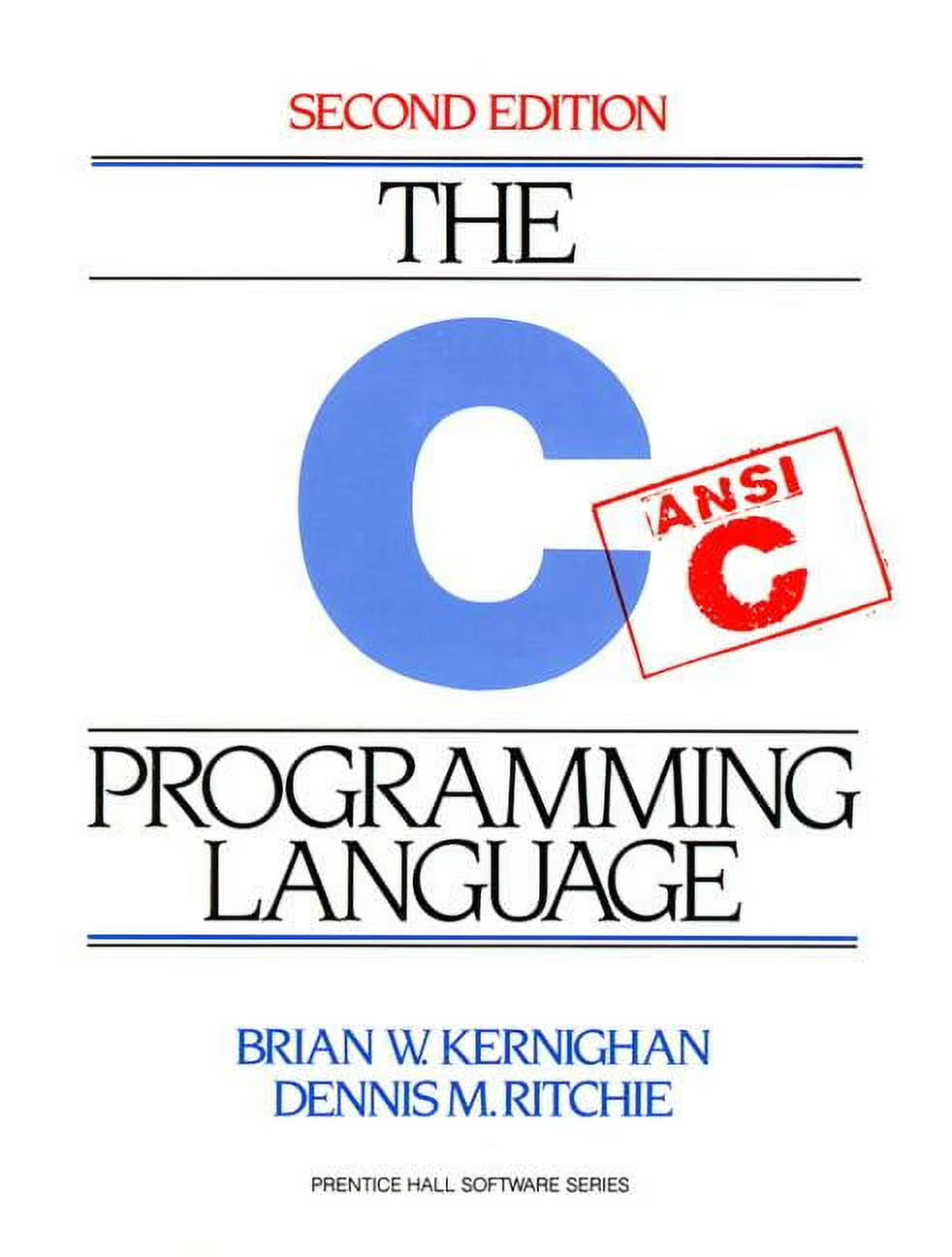 C Programming Language (Paperback) X3029