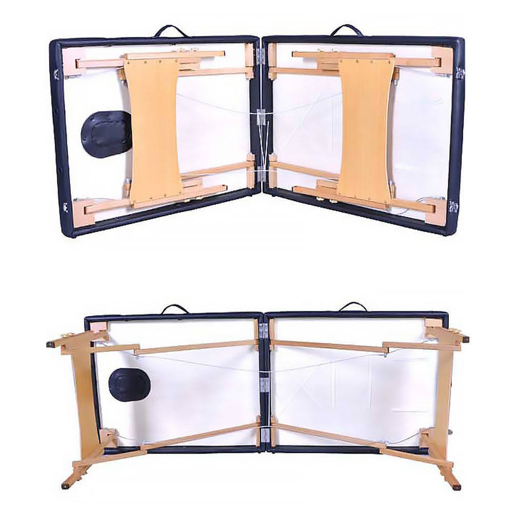 Black Portable Massage Table with Carry Case D852