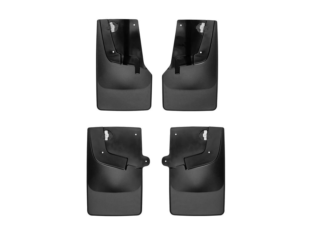 Black No Drill Splash Guard MudFlaps for Chevrolet Colorado M748332