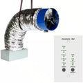 3300 CFM Whole House Fan with 2-Speed Wall Switch B583