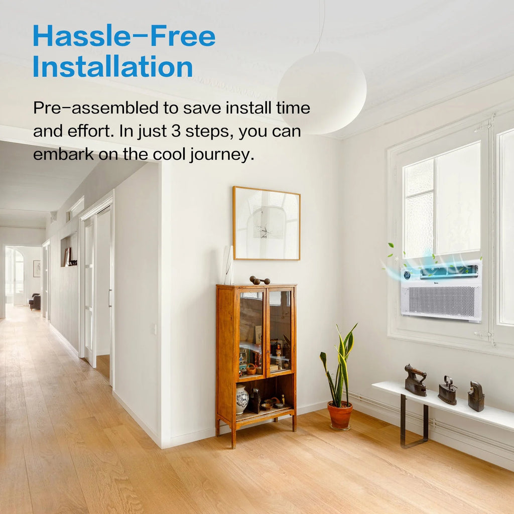 12000 BTU Smart Inverter Window Air Conditioner with Remote/App Control H6620