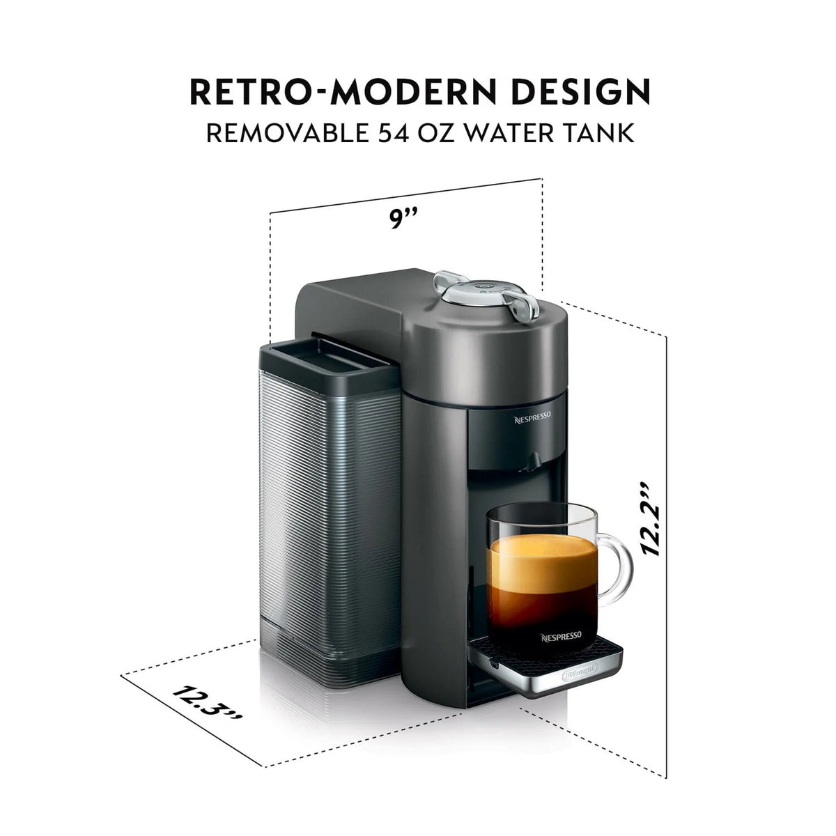 Coffee and Espresso Machine with Aerocinno I425