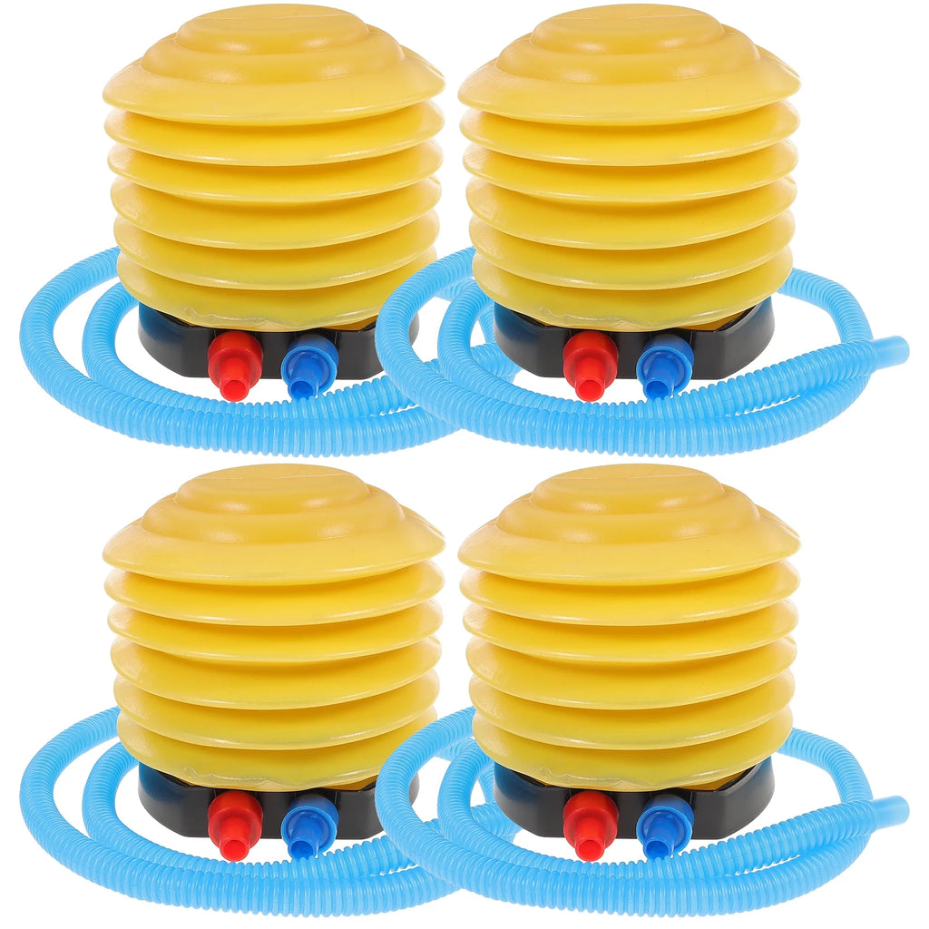 4Pcs Foot Pump Inflatable Pool Air Mattress Bed Float Beach Ball Pump F767033