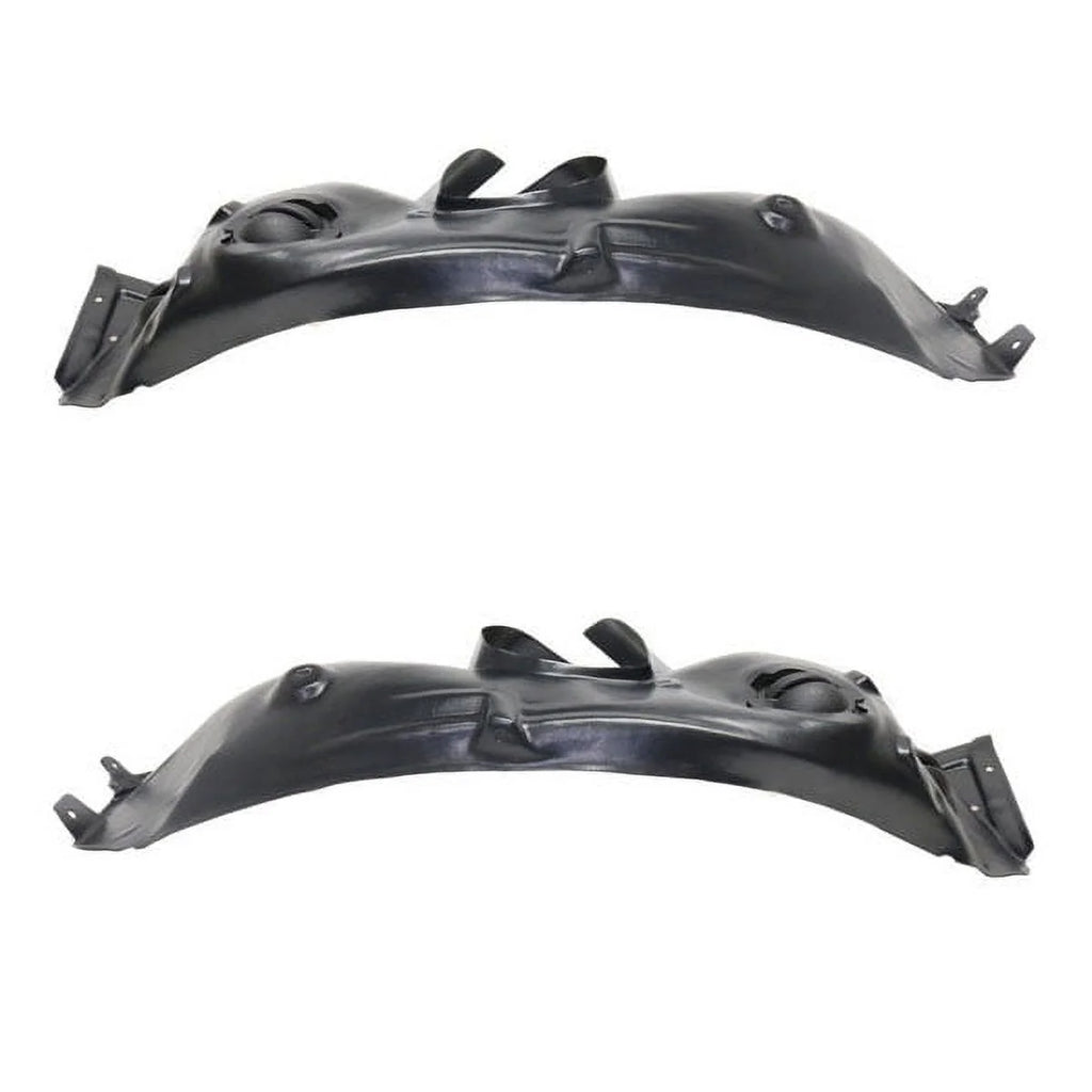 Front Splash Shield Inner Fender Liner Left Right Set Pair Q3364