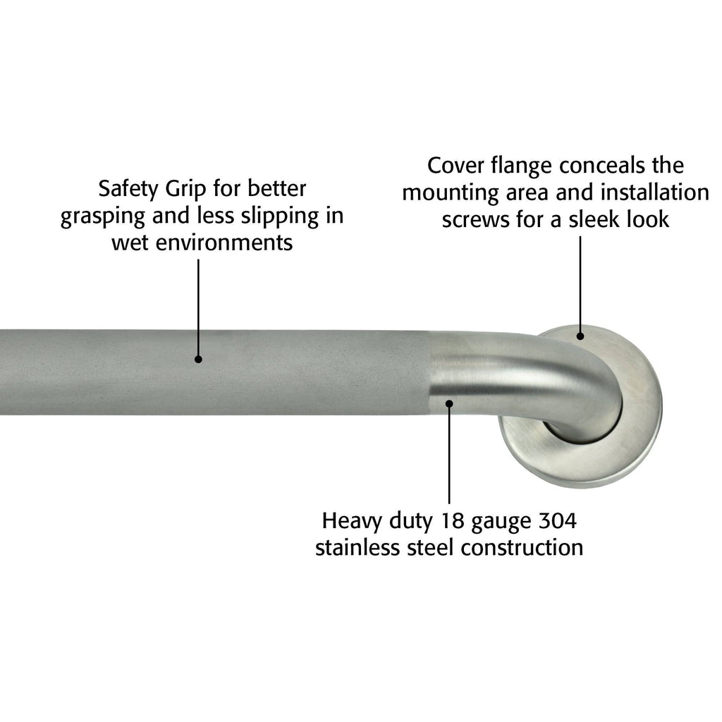 Stainless Steel Safety Grip Handlebar K540910