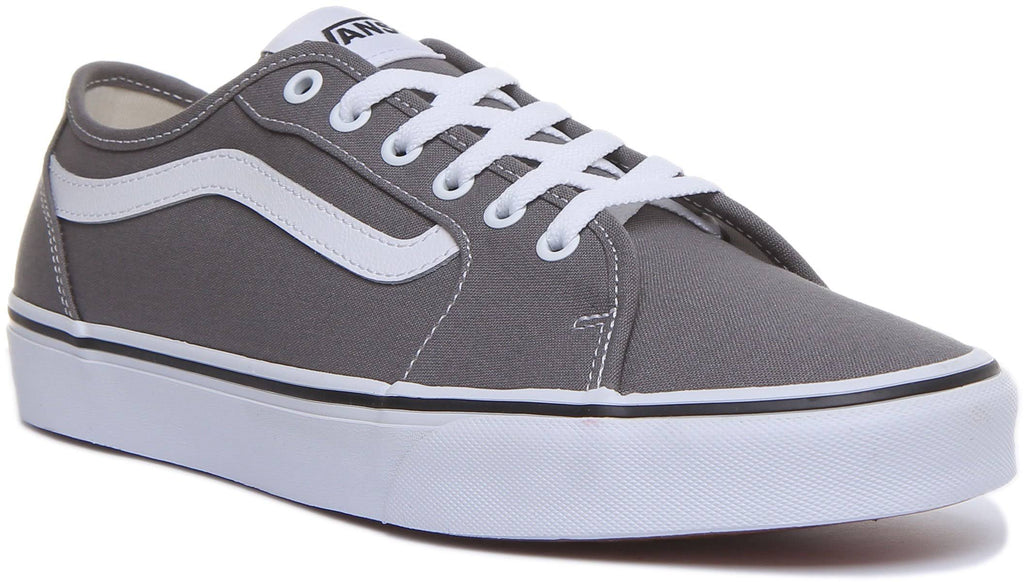 Grey Canvas Trainers Z4312