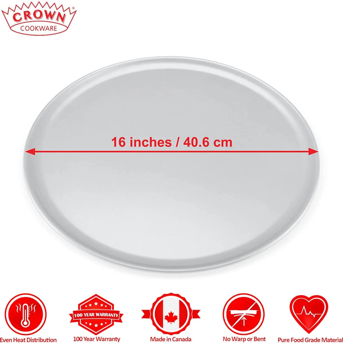 16 inch Aluminum Pizza Pan R73585