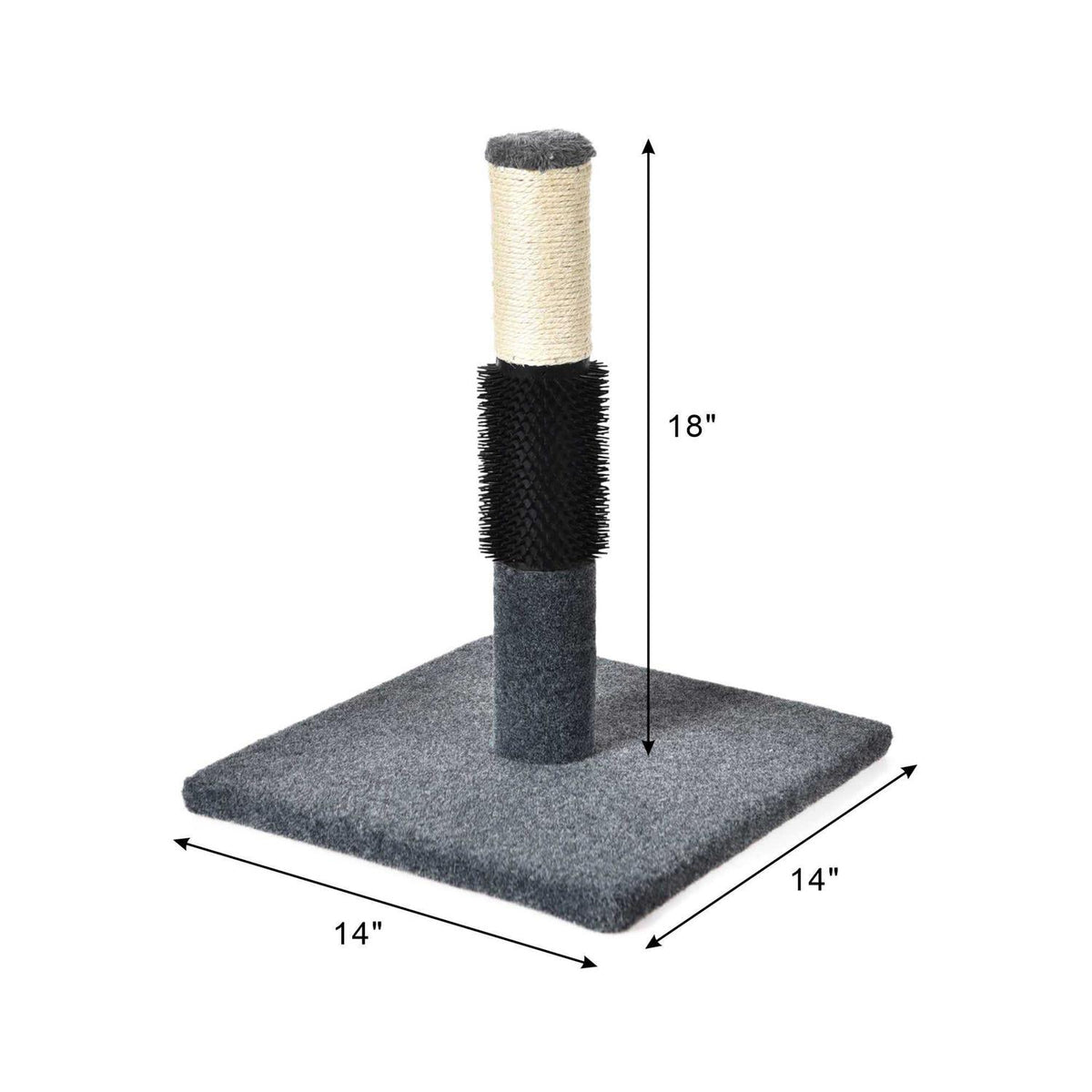 Colorful Cat Scratch Post E6200