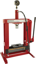 Benchtop 10-Ton Hydraulic Shop Press with Gauge T23409