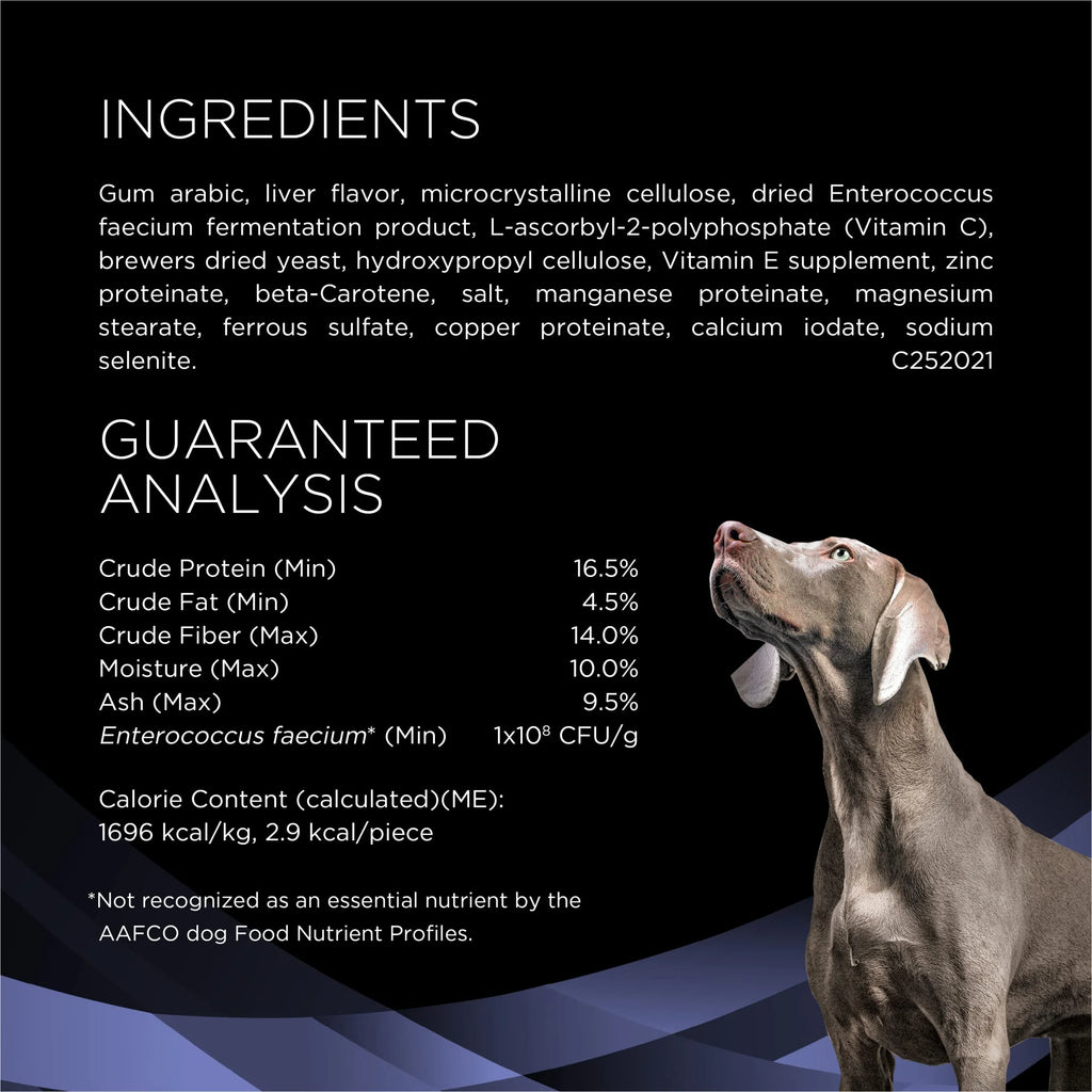 Chewable Dog Probiotic Supplement Tablets 45 ct N1397